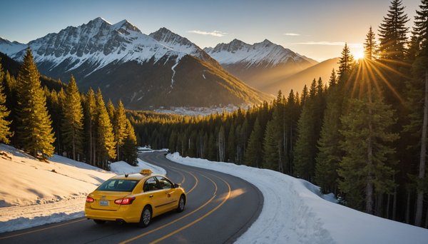 Taxi moutiers : votre voyage facile vers les menuires